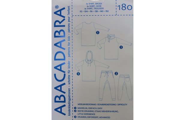 Abacadabra 180 - Shirt und Hose